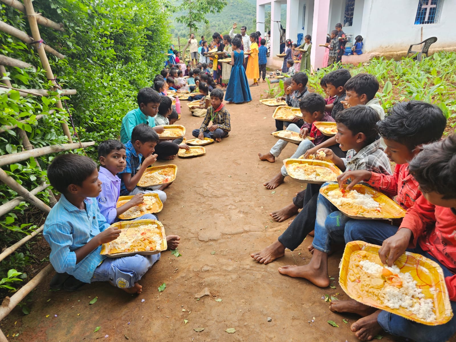 Hands shaping clay – symbol of God's work in children's lives