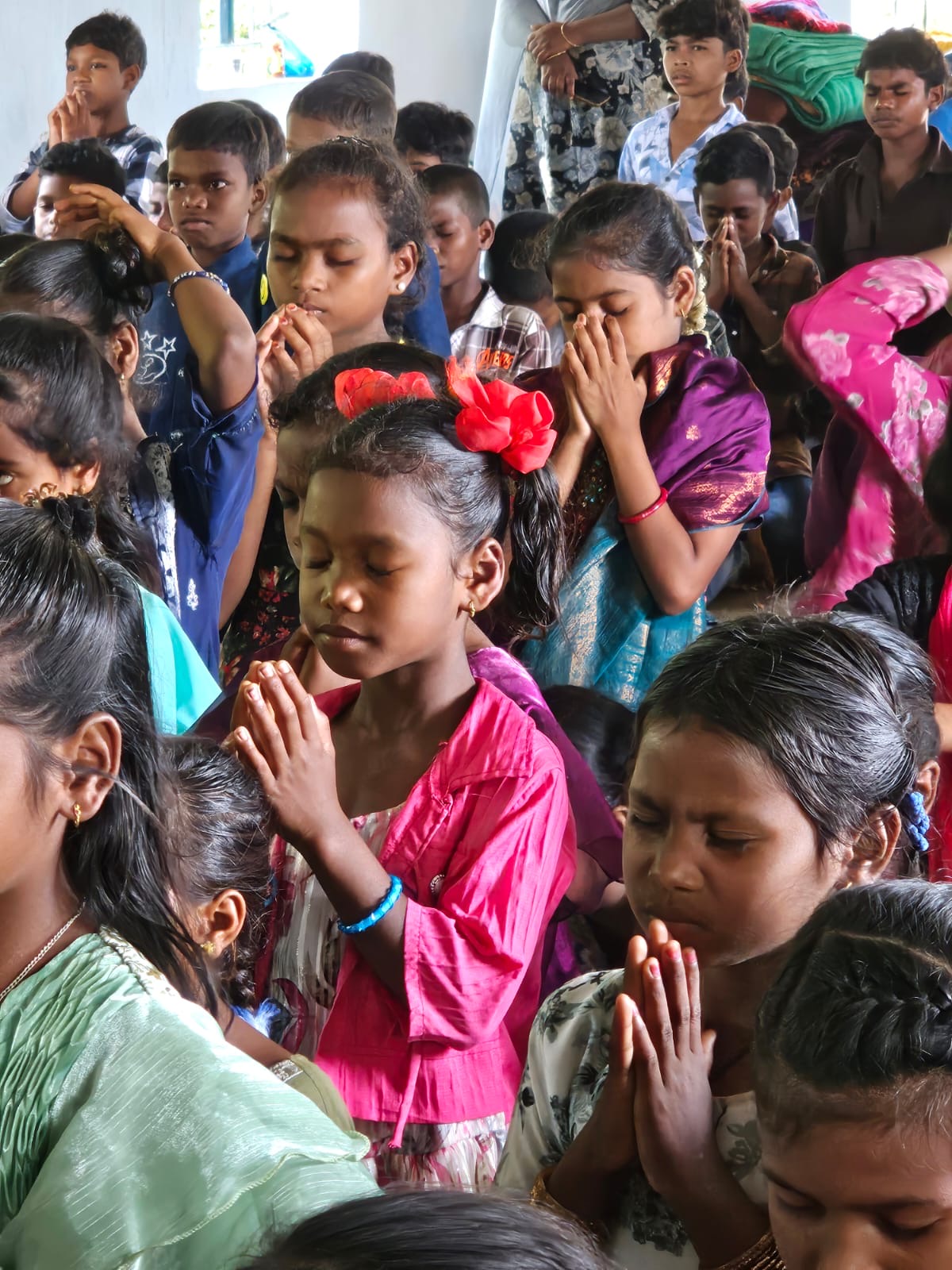 Children and leaders in ministry together